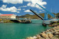 Simpson Bay bridge, Sint Maarten.